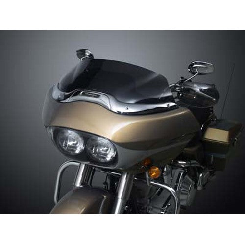 Wave Windscreen Low Dark Tint - National Cycle N27406 - Big Twin 1998-2013