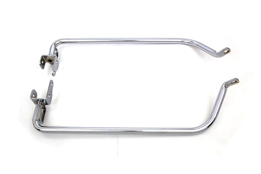 Wyatt Gatling Chrome Saddlebag Support Set