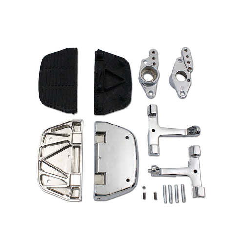 Passenger Footboard Set with Swingarm Mount Kit - V-Twin 51-0853 - Big Twin 1982-2006