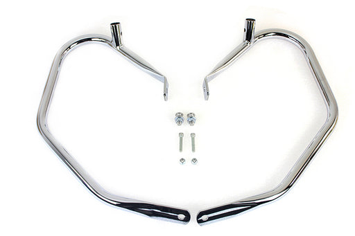 V-Twin Manufacturing Chrome Comfort Style Rear Engine Bars