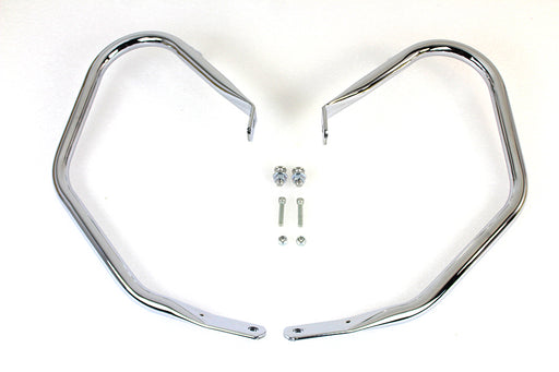V-Twin Manufacturing Chrome Comfort Style Rear Engine Bars - additional view 2