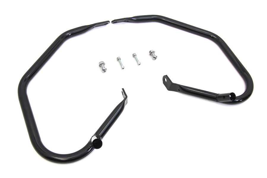 V-Twin Manufacturing Black Comfort Style Rear Engine Bars - additional view 4