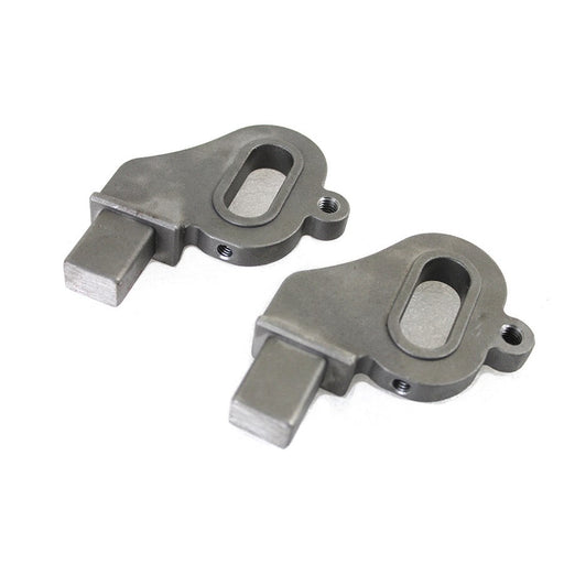 Lowered Rear Axle Plate Set Raw - V-Twin 51-1322 - Ironhead 1973+