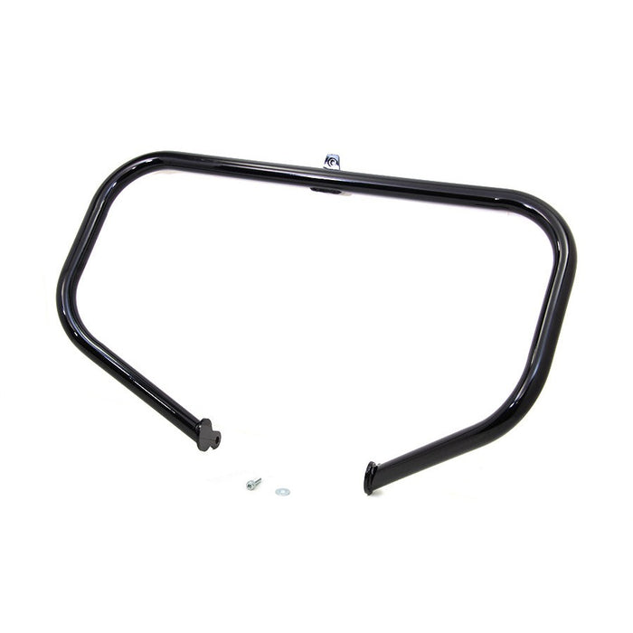 Gloss Black Front Engine Guard - V-Twin 51-1345 - OEM 49050-09A - Twin Cam 2006+