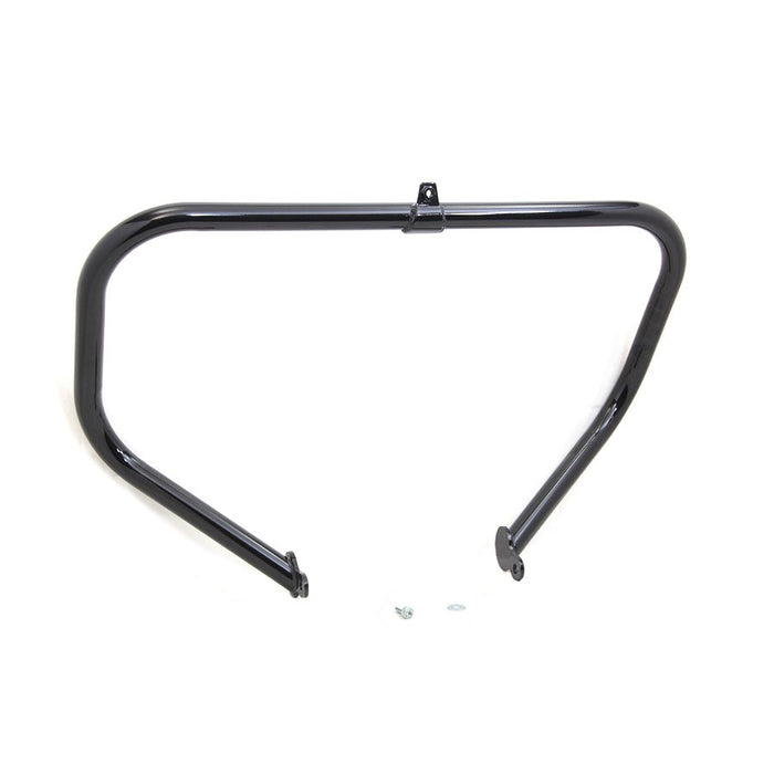 Gloss Black Front Engine Guard - V-Twin 51-1345 - OEM 49050-09A - Twin Cam 2006+