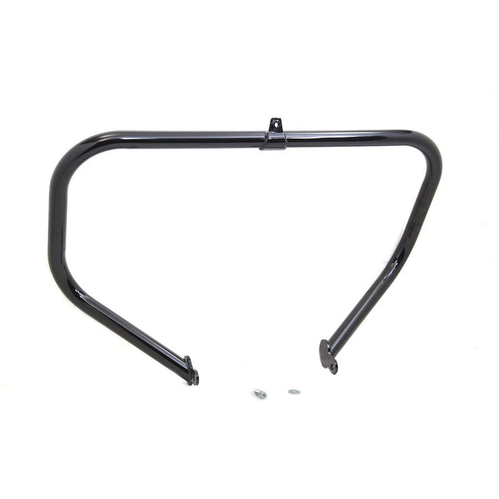 Gloss Black Front Engine Guard - V-Twin 51-1345 - OEM 49050-09A - Twin Cam 2006+