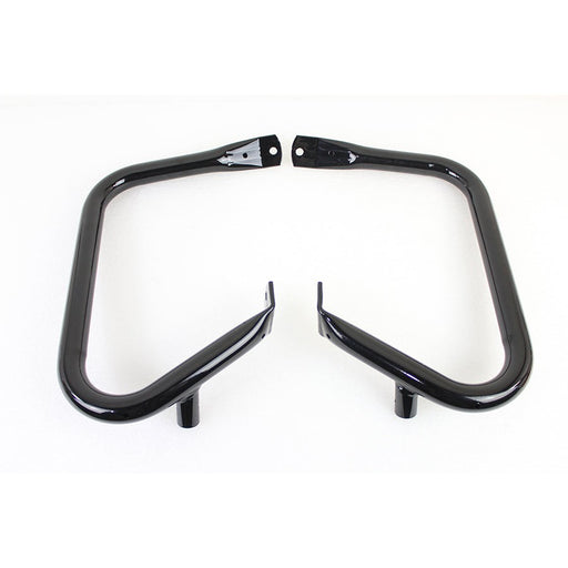 Black Rear Buffalo Engine Bar Set - V-Twin 51-1348 - Big Twin 1997-2013