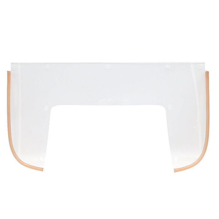 Beaded Lower Windshield Clear - V-Twin 51-1658