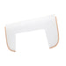 Beaded Lower Windshield Clear - V-Twin 51-1658