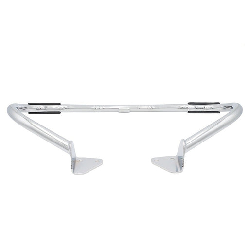 Factory Sample Front Engine Bar with Footpeg Pads Chrome - V-Twin 51-2215 - Twin Cam Dyna 2006-2017