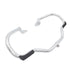 Factory Sample Front Engine Bar with Footpeg Pads Chrome - V-Twin 51-2215 - Twin Cam Dyna 2006-2017