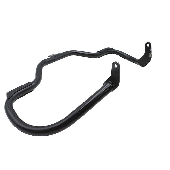 Factory Sample Front Engine Bar with Footpeg Pads Black - V-Twin 51-2219 - OEM 49140-05 - Twin Cam Softail 2000-2017
