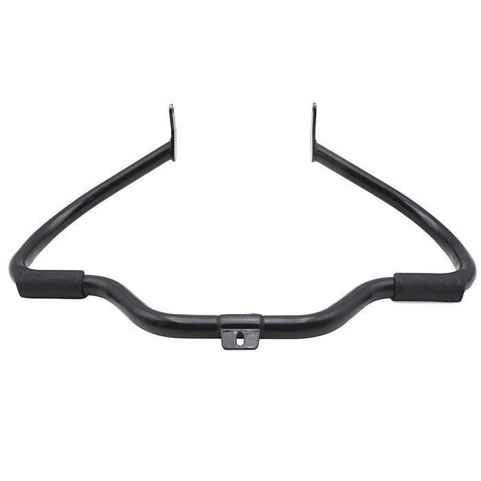 Factory Sample Front Engine Bar with Footpeg Pads Black - V-Twin 51-2219 - OEM 49140-05 - Twin Cam Softail 2000-2017