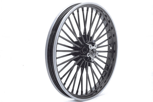 V-Twin Manufacturing 21 x 2.15" Duro 36 Fat Spoke Matte Black Wheel - additional view 2