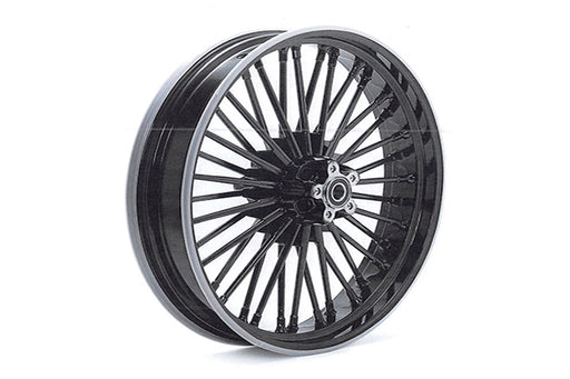 V-Twin Manufacturing Front 21 x 3.15" Duro 36 Fat Spoke Matte Black Wheel