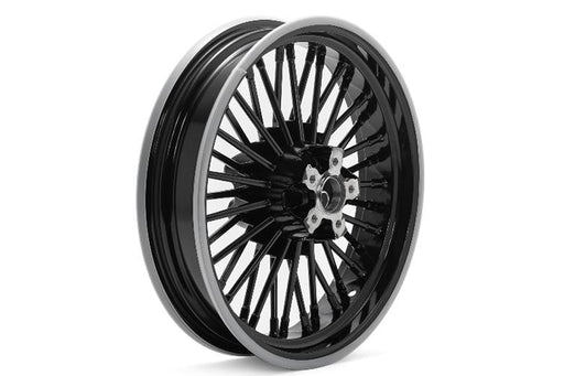 V-Twin Manufacturing 16 x 3.5" Duro 36 Fat Spoke Duro Wheel Black - additional view 2