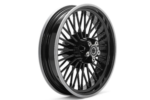 V-Twin Manufacturing Rear 16 x 3.5" Duro 36 Fat Spoke Matte Black Wheel