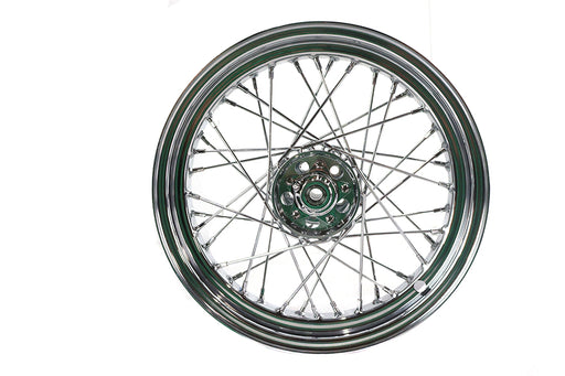 V-Twin Manufacturing 16 x 3.00" Replica Rear Spoke Wheel