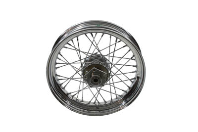 V-Twin Manufacturing Rear or Front 16 x 3.50" Spoke Wheel