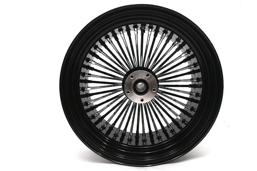 Ultima 18 x 10.5" King Spoke Rear Wheel Black
