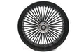 Ultima 18 x 5.5" King Spoke Rear Wheel Black