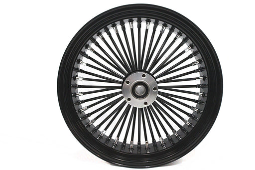 Ultima 18 x 5.5" King Spoke Rear Wheel Black
