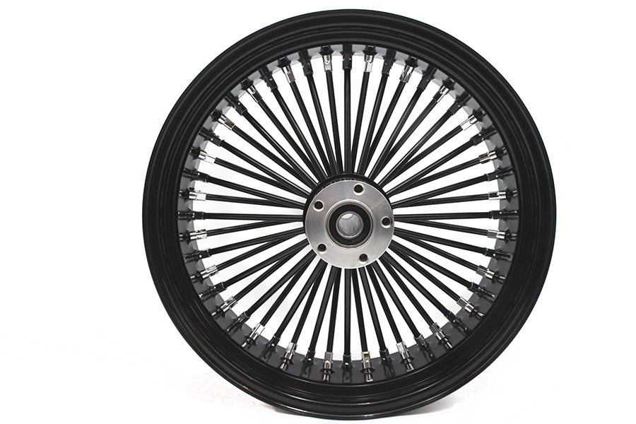 Ultima 18 x 5.5" King Spoke Rear Wheel Black