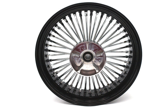 Ultima 18 x 5.5" King Spoke Rear Wheel Black