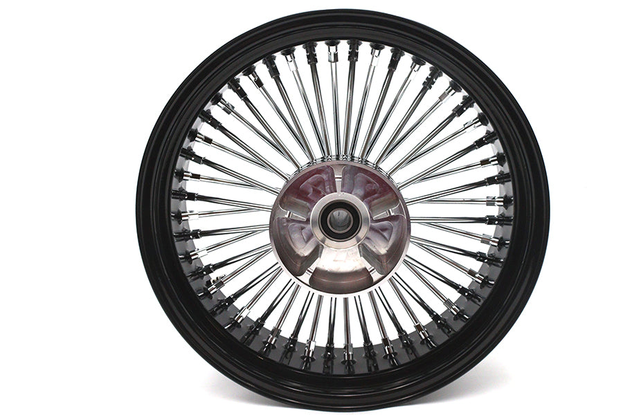 Ultima 18 x 5.5" King Spoke Rear Wheel Black