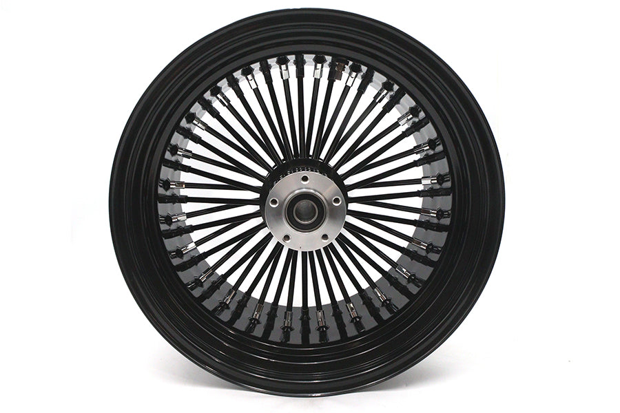 Ultima 18 x 10.5" King Spoke Rear Wheel Black