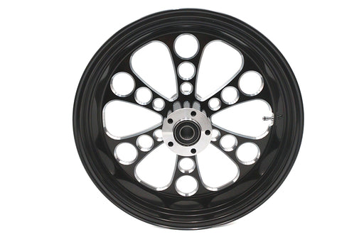 Ultima 18 x 5.5" Kool Kat Rear Wheel Black Cut