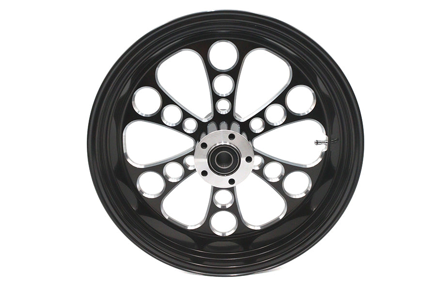 Ultima 18 x 5.5" Kool Kat Rear Wheel Black Cut