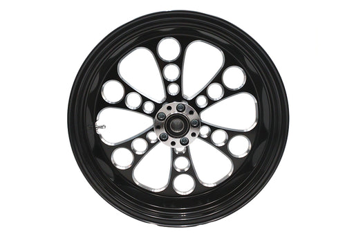 Ultima 18 x 5.5" Kool Kat Rear Wheel Black Cut - additional view 2