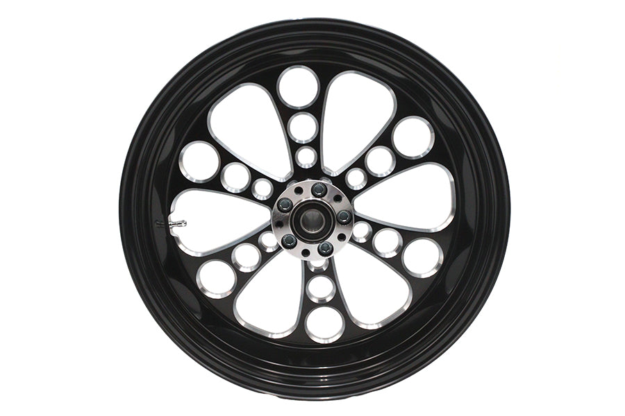 Ultima 18 x 5.5" Kool Kat Rear Wheel Black Cut - additional view 2
