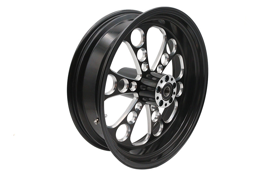 Ultima 18 x 5.5" Kool Kat Rear Wheel Black Cut - additional view 3