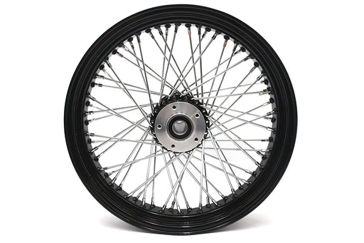 Ultima 18 x 3.5" Ultima 60 Spoke Front Wheel Black