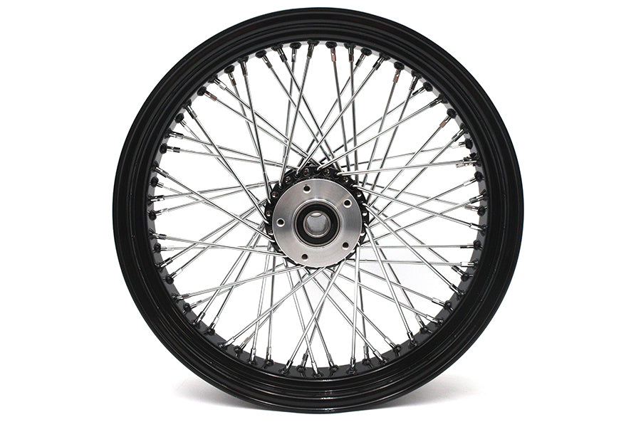 Ultima 18 x 3.5" Ultima 60 Spoke Front Wheel Black