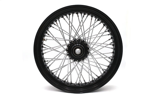 Ultima 18 x 3.5" Ultima 60 Spoke Front Wheel Black - additional view 2