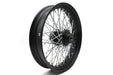 Ultima 18 x 3.5" Ultima 60 Spoke Front Wheel Black - additional view 3
