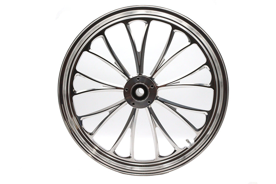 Ultima 21 x 2.15" Manhattan Front Wheel Polished Aluminum