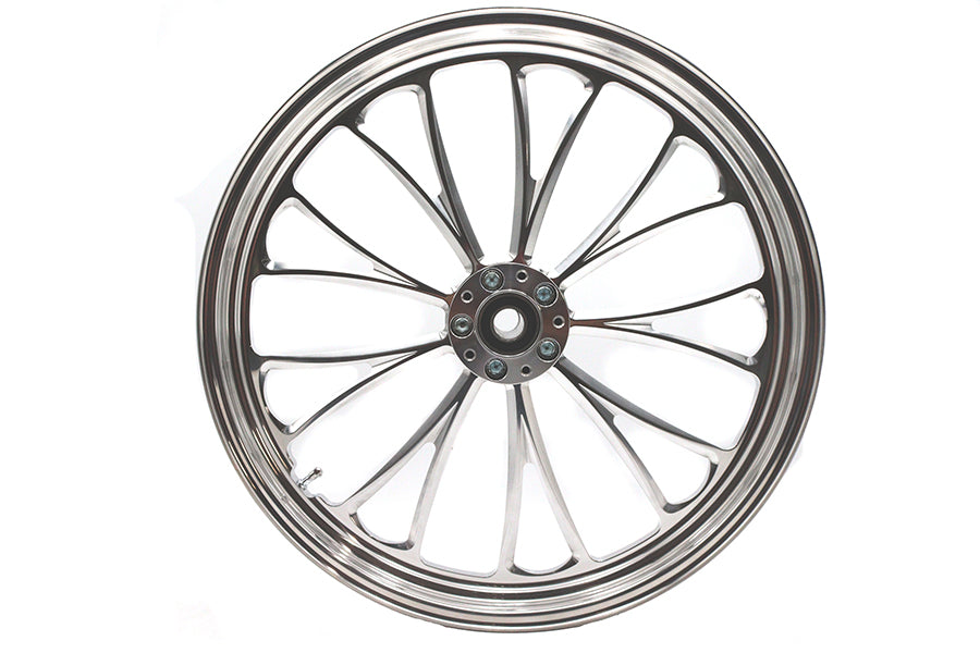Ultima 21 x 2.15" Manhattan Front Wheel Polished Aluminum - additional view 2