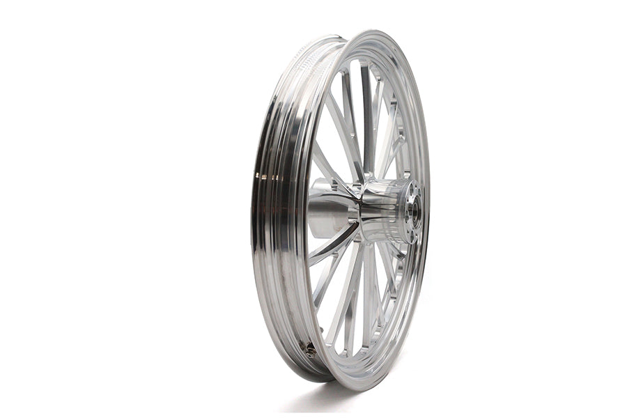 Ultima 21 x 2.15" Manhattan Front Wheel Polished Aluminum - additional view 3