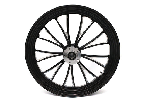 Ultima 21 x 3.5" Manhattan Front Wheel Black Cut