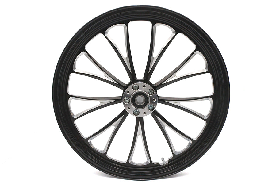 Ultima 21 x 2.15" Manhattan Front Wheel Black Cut
