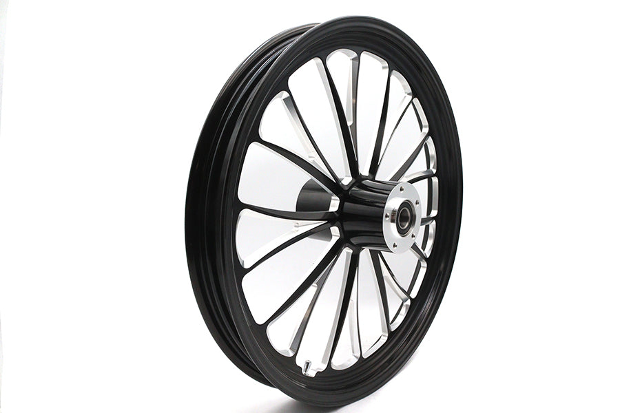Ultima 21 x 2.15" Manhattan Front Wheel Black Cut - additional view 3
