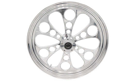 Ultima 21 x 3.5" Kool Kat Front Wheel Polished Aluminum