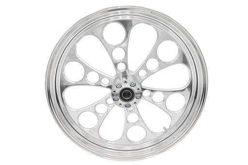 Ultima 21 x 3.5" Kool Kat Front Wheel Polished Aluminum - additional view 2
