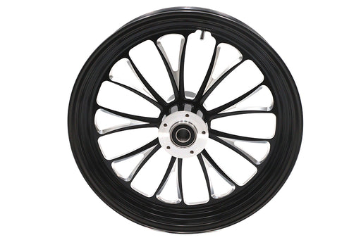 Ultima 18 x 3.5" Manhattan Front Wheel Black Cut
