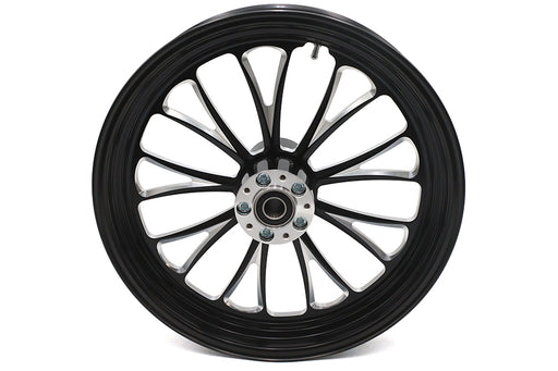 Ultima 18 x 3.5" Manhattan Front Wheel Black Cut - additional view 2