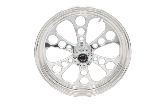 Ultima 18 x 3.5" Kool Kat Front Wheel Polished Aluminum